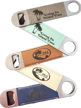 Leather Hand Gripped Handle Bottle Openers